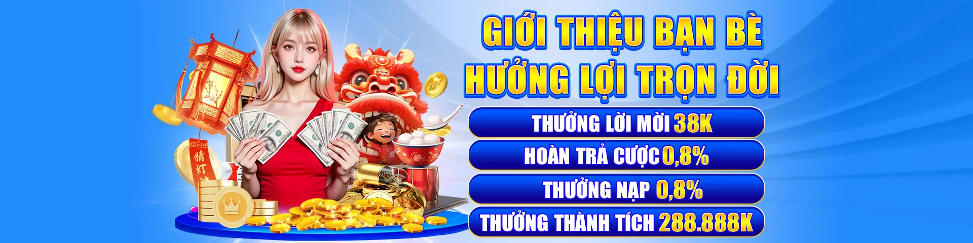 Hình ảnh chính về các ưu đãi mới nhất của luck8222 win