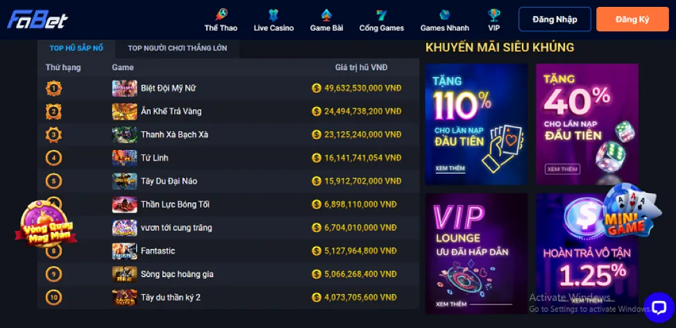 Giới thiệu trò chơi casino trực tuyến mới tại luck8222 win